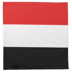 Yemen Flag Napkin