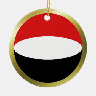 Yemen Flag Ornament