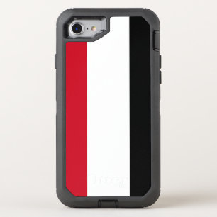 Yemen Flag OtterBox Defender iPhone SE/8/7 Case