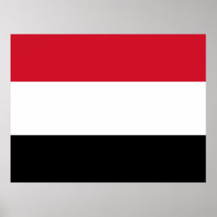 Yemen Flag Poster