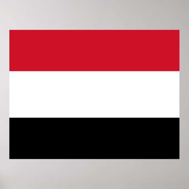 Yemen Flag Poster (Front)