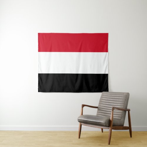 Yemen Flag Tapestry