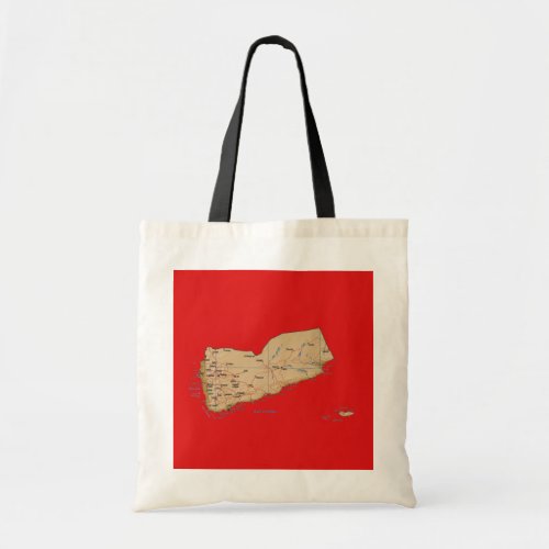 Yemen Map Bag