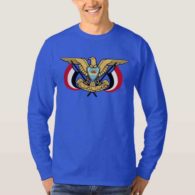 Yemen national emblem Hoodie T-Shirt (Front)