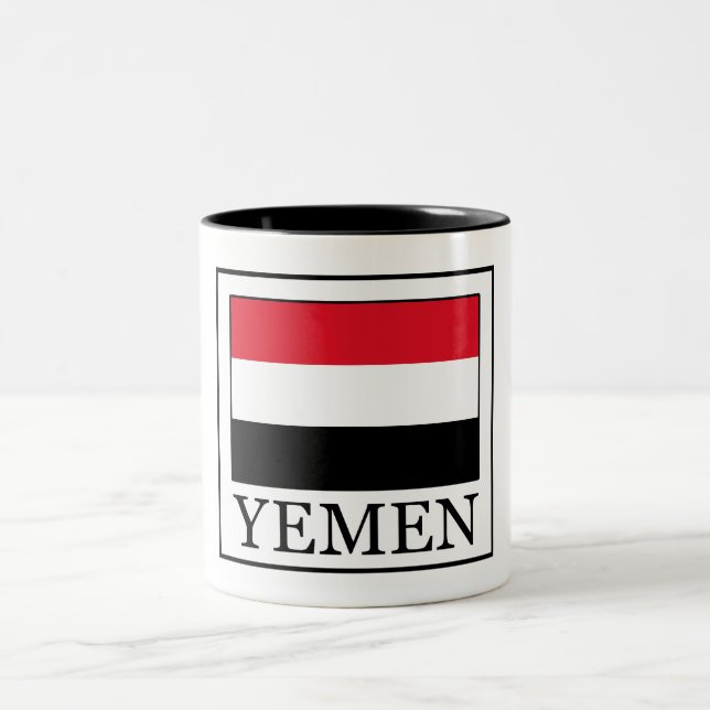 Yemen Two-Tone Coffee Mug (Center)
