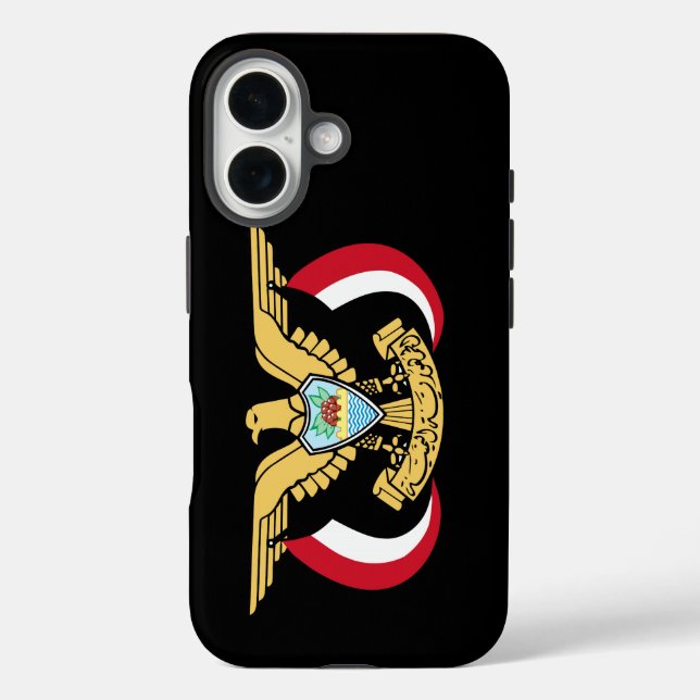 Yemeni  coat of arms Case-Mate iPhone case (Back)