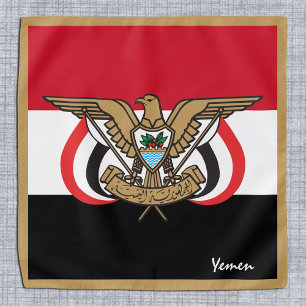 Yemeni Flag bandana, Yemen fashion /sports Bandana