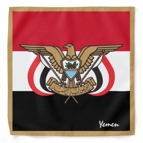 Yemeni Flag bandana Yemen fashion sports Bandana