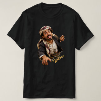 Yemeni Heritage "Welcome" Cultural Art T-Shirt 