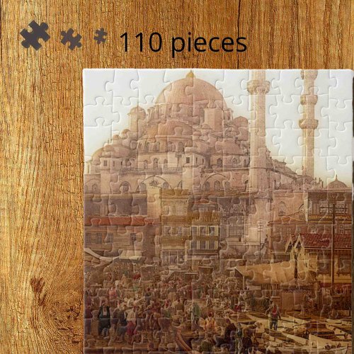 Yeni Cami mosque and Eminönü bazaar _ISTANBUL Jigsaw Puzzle