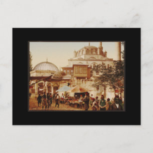 Yeni Valide Mosque in Istanbul Postcard