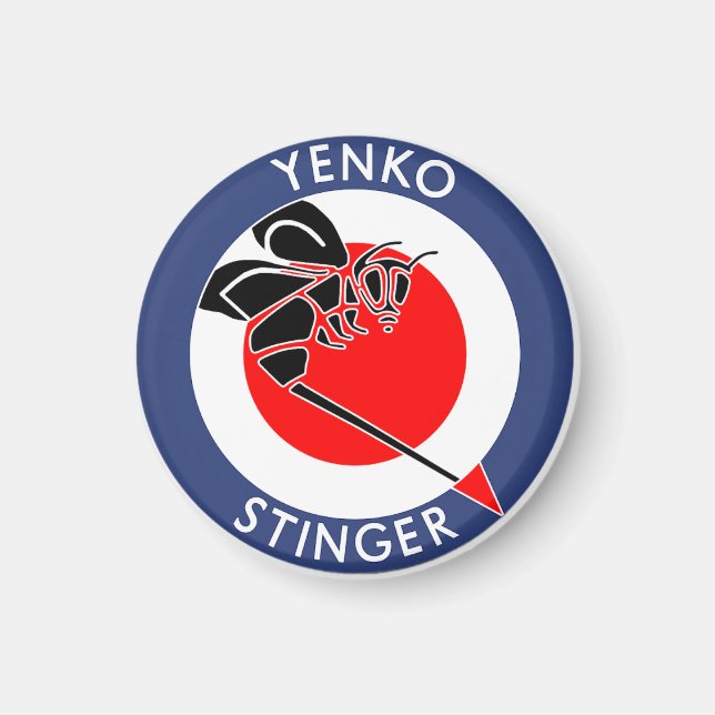 Yenko Stinger Vintage Design Magnet (Front)