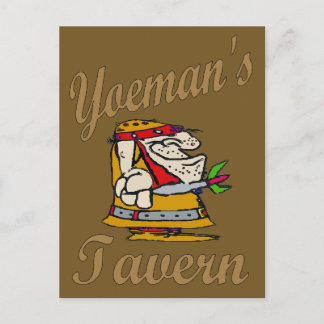 Yeoman's Tavern, Dart Player Postcard