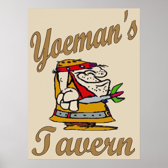 Yeoman's Tavern, Dart Player Poster (Front)