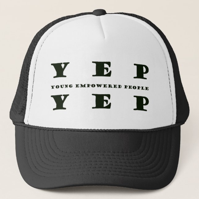 YEP YEP Trucker Hat (Front)