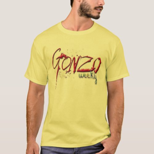 Yer original Gonzo Weekly shirt