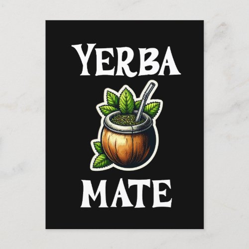 Yerba Mate Postcard