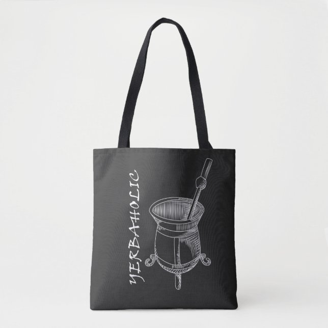 Yerbaholic Tote Bag (Front)