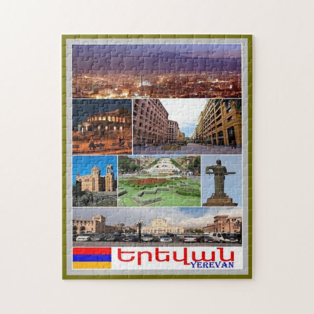 Yerevan - I Love - Jigsaw Puzzle (Vertical)