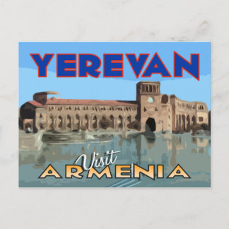 Yerevan, Visit Armenia postcard