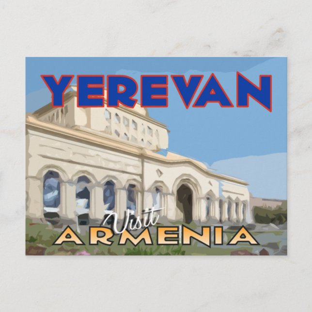Yerevan, Visit Armenia Postcard (Front)