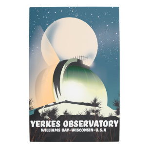 Yerkes Observatory Williams Bay, Wisconsin, U.S.A, Metal Print