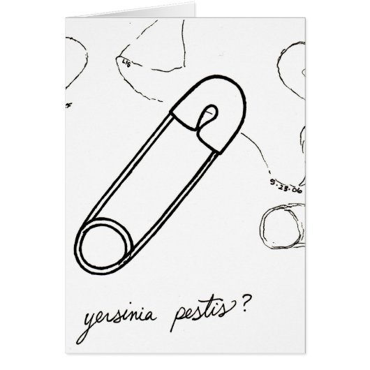 Yersinia Pestis card (Front)