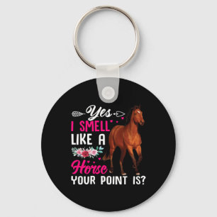 Yes1 horse trainer keychain