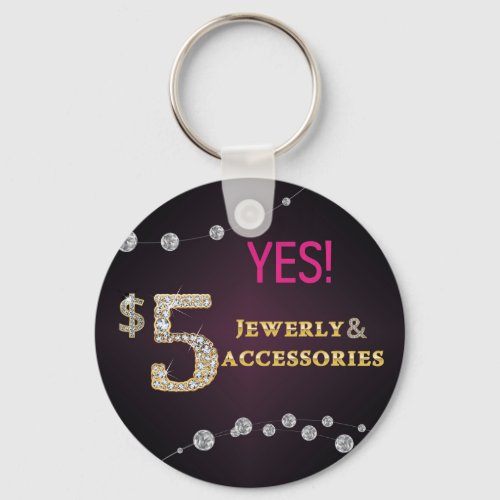 Yes 5 Jewelry and Accessories key chain