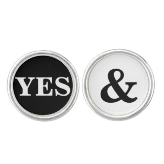 "Yes And" Cufflinks