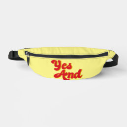 Yes And Improv Comedy Club Comedian Fanny Pack