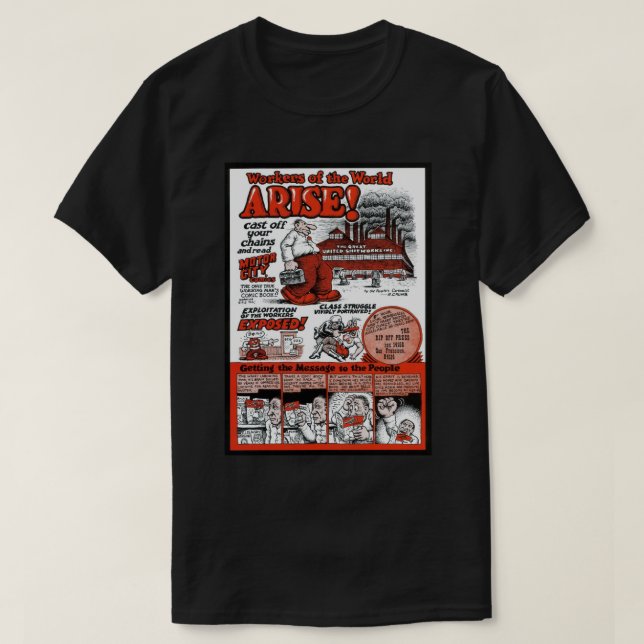 YES ANOTHER GREAT UNDERGROUND COMIC ARTWORK T-Shirt (Design Front)