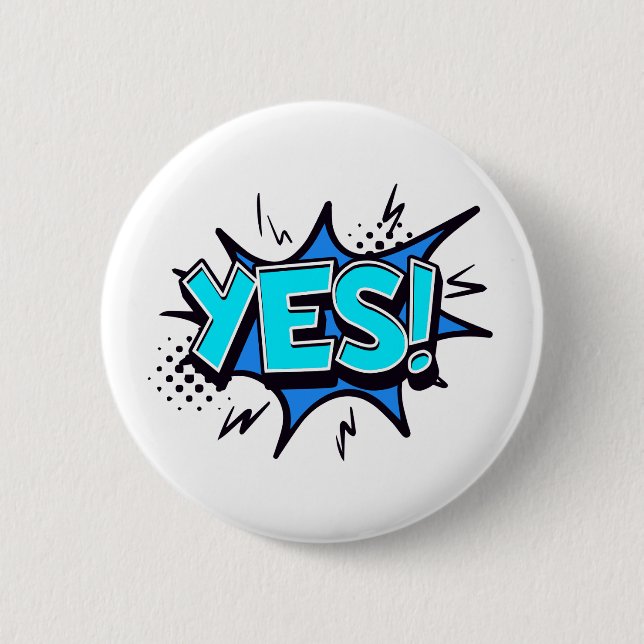 YES Badge Button (Front)