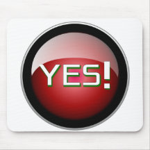 YES Button Mouse Pad – Click With Confidence
