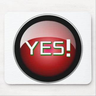 YES Button Mouse Pad – Click With Confidence