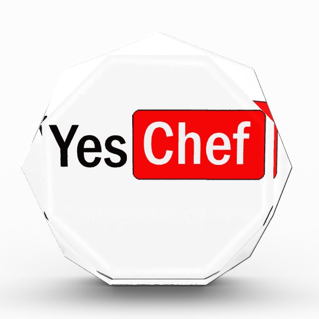 Yes Chef Award (Front)
