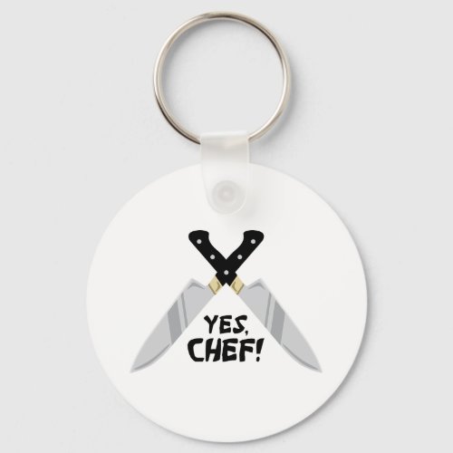 Yes Chef Keychain