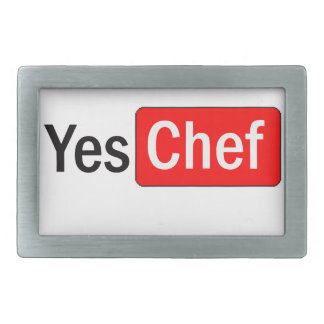 Yes Chef Rectangular Belt Buckle