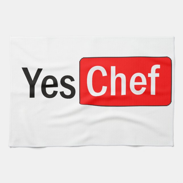 Yes Chef Towel (Horizontal)