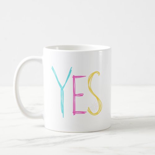 Yes _ Classic Logo  Coffee Mug