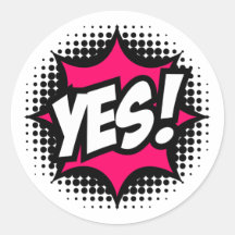 YES! Comic Book Style