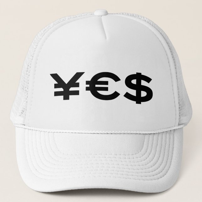 Yes (Currency) Hat (Front)