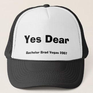 Yes Dear, Bachelor Brad Vegas 2007 Trucker Hat