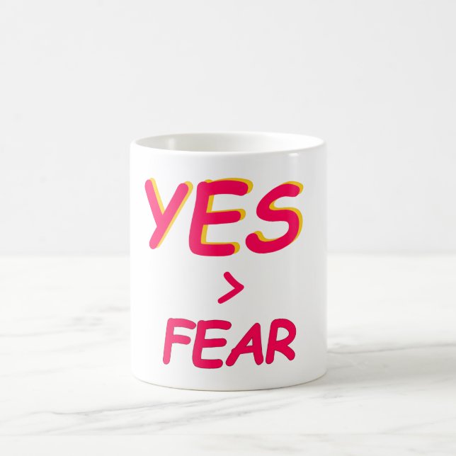 Yes > Fear Coffee Mug (Center)