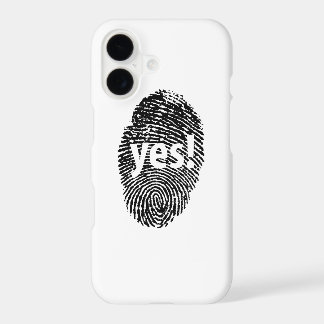 Yes: finger print iPhone 17 case