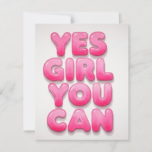 Yes girl you can cheet (Back)