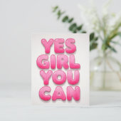 Yes girl you can cheet (Standing Front)