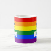 Yes Homo Rainbow Pride Mug (Center)