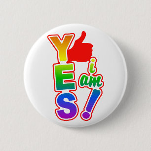 YES I AM button