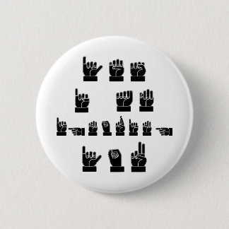 Yes I Am Ignoring You ASL  #USAPatriotGraphics  © Button